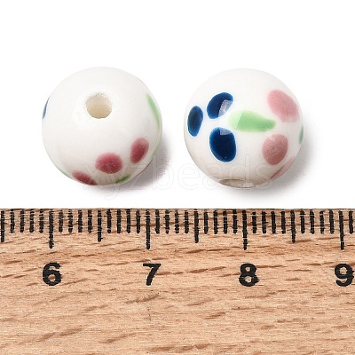 Handmade Porcelain Beads PORC-A034-03B-1