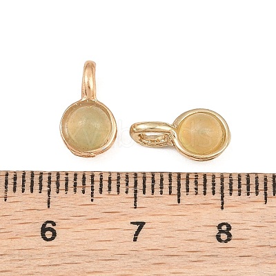 Natural Green Aventurine Charms G-N326-141C-1-1