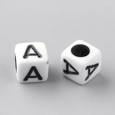 Opaque Acrylic Beads LS-SACR-Q188-02A-1