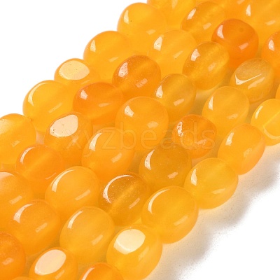 Natural Topaz Jade Beads Strands G-P497-01D-03A-1