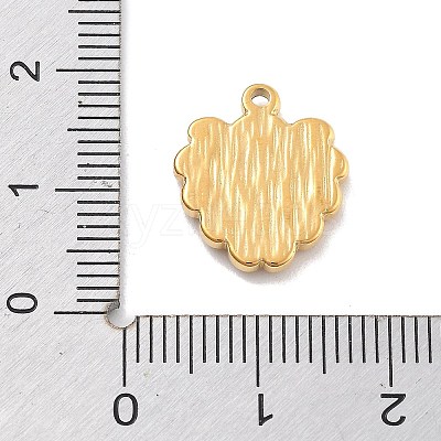 304 Stainless Steel Enamel Pendants STAS-M092-12G-03-1