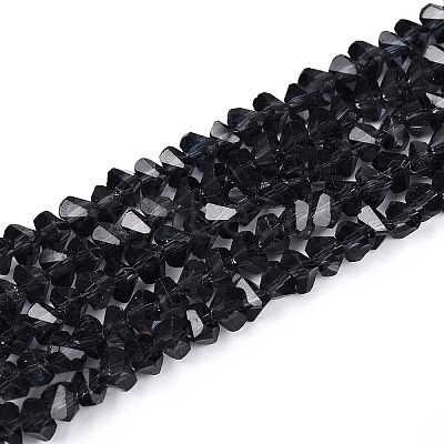 Transparent Glass Beads Strands GLAA-N018-4mm-30-1