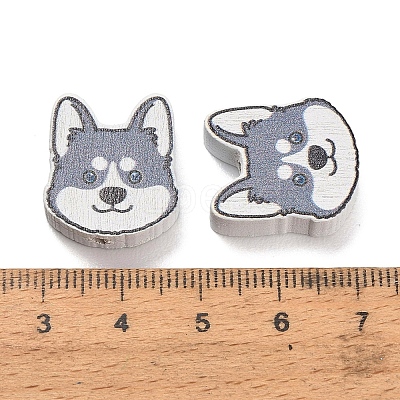 Printed Wood Beads WOOD-D289-01A-1