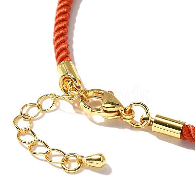 Nylon Milan Cord Necklace Making MAK-M028-01G-07-1