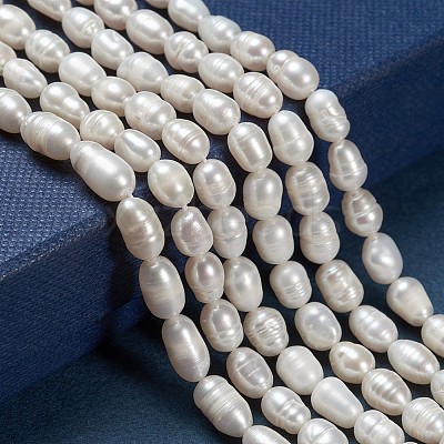 Natural Cultured Freshwater Pearl Beads Strands PEAR-N012-05G-1