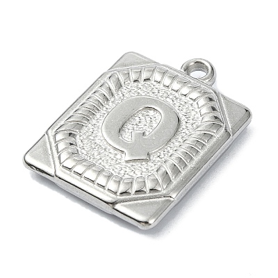 Anti-Tarnish 304 Stainless Steel Pendants STAS-U033-01P-Q-1