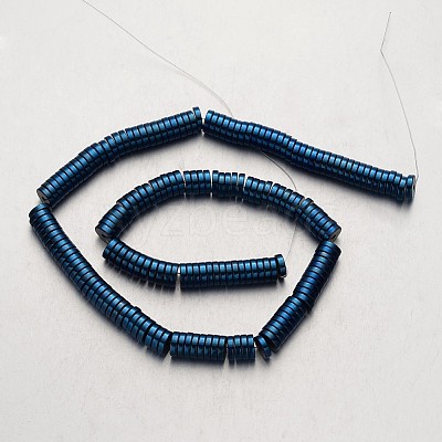Electroplate Non-magnetic Synthetic Hematite Beads Strands G-F300-17C-05-1