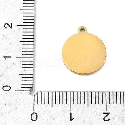 304 Stainless Steel Charms SA-CBA2714-02C-G-1