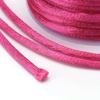 Nylon Satin Rattail Cords NWIR-L006-2mm-33-1