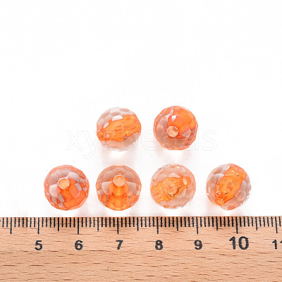 Transparent Acrylic Beads TACR-S154-10A-84-1