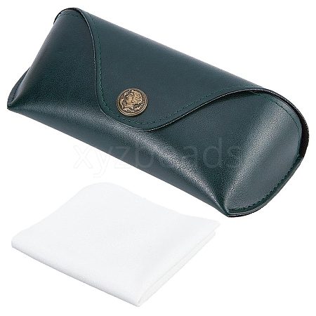 CREATCABIN 1Pc Imitation Leather Glasses Cases AJEW-CN0001-44A-1