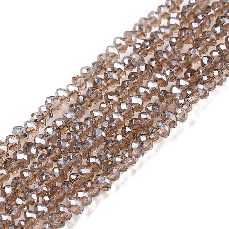 Electroplate Glass Beads Strands EGLA-A044-T1mm-A16-1