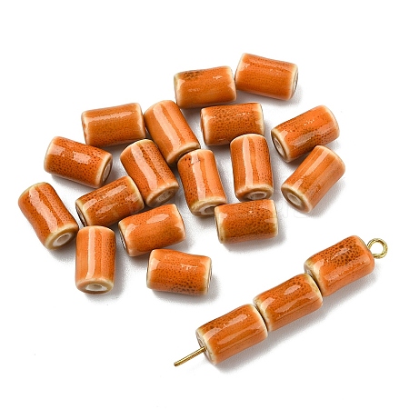 20Pcs Handmade Porcelain Beads PORC-YW0001-45B-1