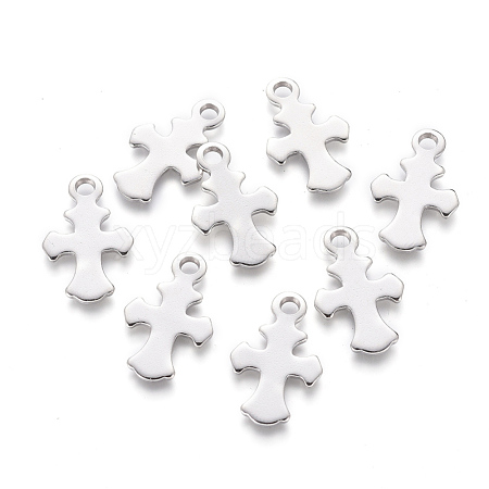 Tarnish Resistant 201 Stainless Steel Pendants STAS-L233-079P-1