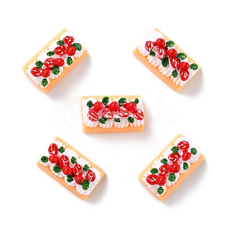 Resin Decoden Cabochons CRES-P020-03K-1