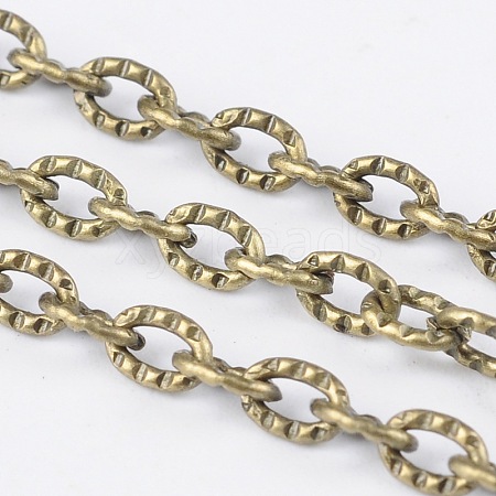 Iron Textured Cable Chains CH-0.7YHSZ-AB-1