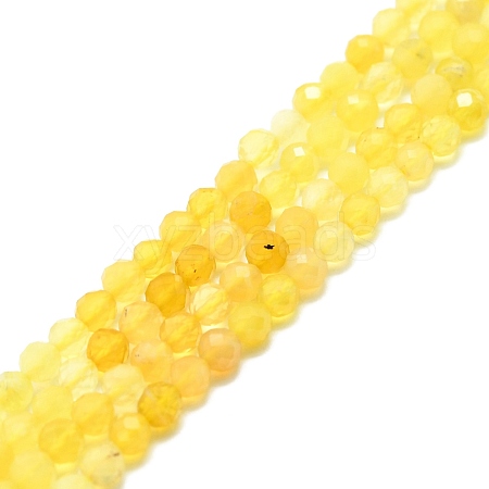 Natural Yellow Opal Beads Strands G-P457-A02-18-1