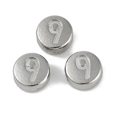 Anti-Tarnish 304 Stainless Steel Beads STAS-L082-018P-10-1