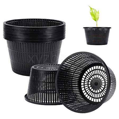 PP Plastic Hydroponic Plant Baskets AJEW-WH0794-90-1