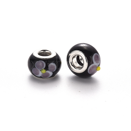 Handmade Lampwork European Beads LPDL-N001-015-B11-A-1