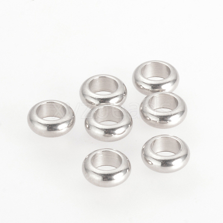 Tarnish Resistant 201 Stainless Steel Spacer Beads STAS-Q210-85-1