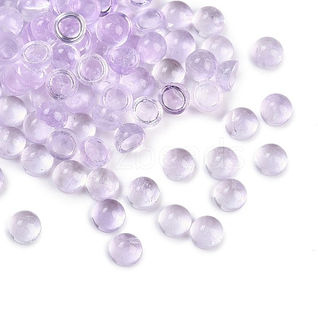 Natural Amethyst Cabochons G-I295-06-1