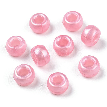 Plastic Pearlized Beads KY-T025-01-D07-1