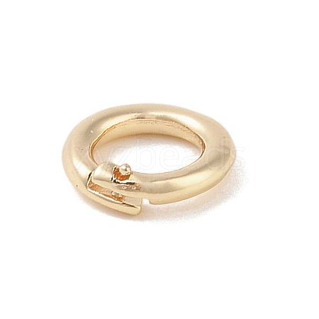 Brass Open Jump Rings KK-S369-01G-02-1