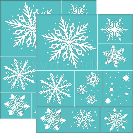 Self-Adhesive Silk Screen Printing Stencil DIY-WH0338-025-1