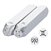 Iron Seal Stamps AJEW-BC0001-04I-1