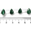 Synthetic Malachite Beads Strands G-Q167-A12-02-4