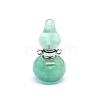 Natural Green Aventurine Gourd Shape Pendants PW-WGE650E-04-1