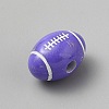Opaque Acrylic European Beads SACR-CJC0001-34C-2