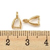 Rack Plating Brass Ice Pick Pinch Bails X-KK-Z030-05B-G-01-3