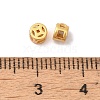 Rack Plating Brass Light Gold Beads KK-S375-16G-2