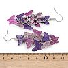 430 Stainless Steel Butterfly Dangle Earrings EJEW-A137-05P-02-5