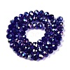 Electroplate Glass Beads Strands LS-EGLA-A044-T8mm-B06-3
