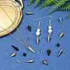 24Pcs 12 Styles 304 Stainless Steel Pendants STAS-FS0002-24-5