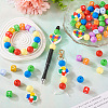 54Pcs 12 Style Food Grade Eco-Friendly Silicone Beads SIL-TA0001-66-8