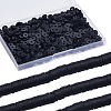 SUNNYCLUE Flat Round Eco-Friendly Handmade Polymer Clay Beads CLAY-SC0001-58A-03-1