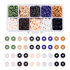  2200~2400Pcs 10 Colors Handmade Polymer Clay Beads CLAY-TA0001-16-1