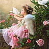 DIY Angel Diamond Painting Kits DIAM-PW0001-230A-1