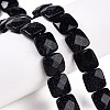 Synthetic Blue Goldstone Beads Strands G-T138-166-1