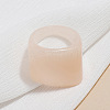 Rectangle Acrylic Finger Rings for Women WGE6404-06-3