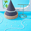 5 Strands Transparent Teardrop Glass Beads Strands GLAA-TA0004-21A-8