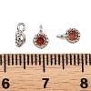 SHEGRACE Brass Pave Cubic Zirconia Charms XGRQ5K528-832P-C-3