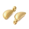 304 Stainless Steel Charms STAS-M017-14B-G-1-2