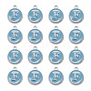 Platinum Plated Alloy Enamel Charms LS-X-ENAM-S118-04F-P-2