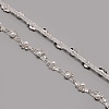 Handmad Iron Mesh Chains AJEW-WH0258-103-1