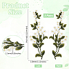 Flower Polyester Sew on Appliques DIY-WH0308-606-2